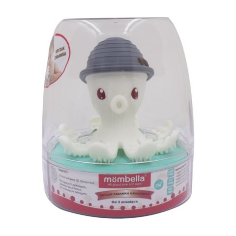 Mombella 8124 Gryzak zabawka Ośmiornica Grey