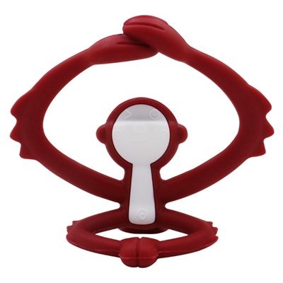 Mombella 8131 Gryzak Zabawka Małpka Chimney Red Mombella 8131 Gryzak Zabawka Małpka Chimney Red