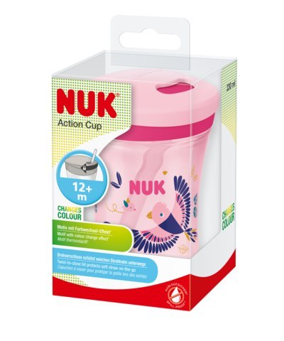 NUK 255574 Kubek niekapek EVOLUTION ACTION CUP 230 ml 12+ KAMELEON NUK 255574 Kubek niekapek EVOLUTION ACTION CUP 230 ml 12+ KAMELEON