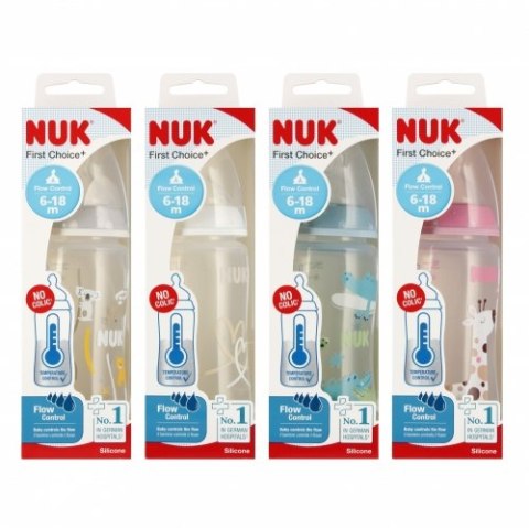 NUK 741088 Butelka FC+ 300 ml ze wskaźnikiem temperatury NUK 741088 Butelka FC+ 300 ml ze wskaźnikiem temperatury
