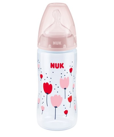 NUK 741926 Butelka FC+ PP 300 ml z wskaźnikiem temperatury smoczek silikonowy 0-6 m-cy M NUK 741926 Butelka FC+ PP 300 ml z wskaźnikiem temperatury smoczek silikonowy 0-6 m-cy M