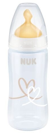 NUK 741927 Butelka FC+ PP 300 ml z wskaźnikiem temperatury smoczek lateksowy 0-6 m-cy M NUK 741927 Butelka FC+ PP 300 ml z wskaźnikiem temperatury smoczek lateksowy 0-6 m-cy M