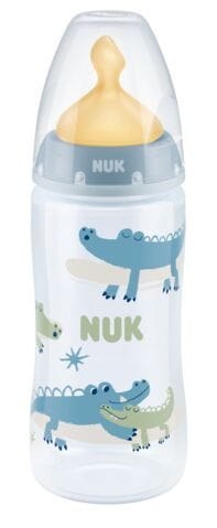 NUK 741927 Butelka FC+ PP 300 ml z wskaźnikiem temperatury smoczek lateksowy 0-6 m-cy M NUK 741927 Butelka FC+ PP 300 ml z wskaźnikiem temperatury smoczek lateksowy 0-6 m-cy M