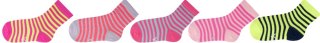 SCORPIO SK-35 Skarpety w paski fluo girl 31-33