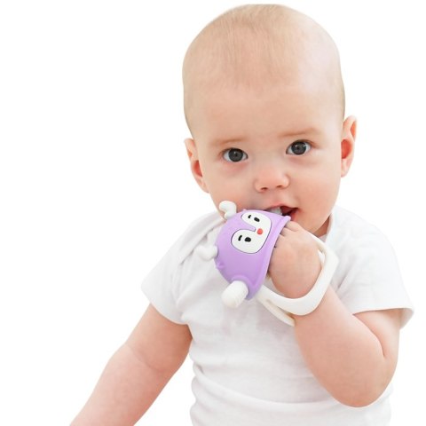 SMILY MIA Gryzak silikonowy Renifer purple SMILY MIA Gryzak silikonowy Renifer purple