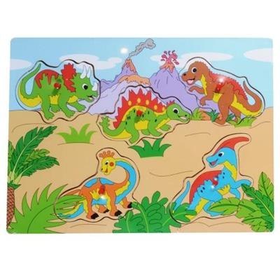 SMILY PLAY SPW83597 Układanka drewniana Dinozaury SMILY PLAY SPW83597 Układanka drewniana Dinozaury