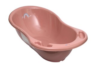TEGA ME-004 ODPŁYW-123 Wanna 86 cm METEO z odpływem różowy
