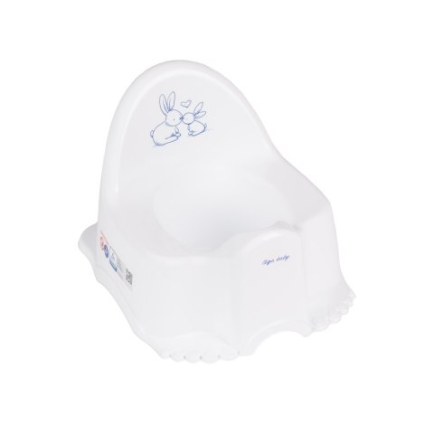 TEGA PO-059-103 Nocnik z pozytywką ECO KRÓLICZKI biały TEGA PO-059-103 Nocnik z pozytywką ECO KRÓLICZKI biały