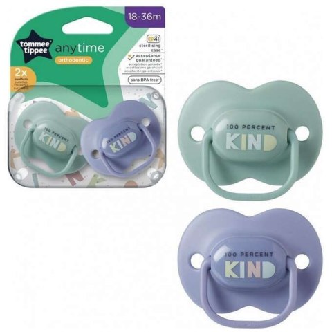TOMMEE TIPPEE TTP43348694 Smoczek uspokajający ANY TIME 18-36m 2szt. TOMMEE TIPPEE TTP43348694 Smoczek uspokajający ANY TIME 18-36m 2szt.
