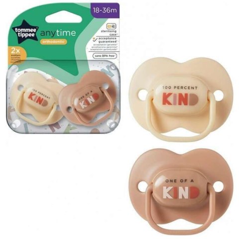 TOMMEE TIPPEE TTP43348694 Smoczek uspokajający ANY TIME 18-36m 2szt. TOMMEE TIPPEE TTP43348694 Smoczek uspokajający ANY TIME 18-36m 2szt.