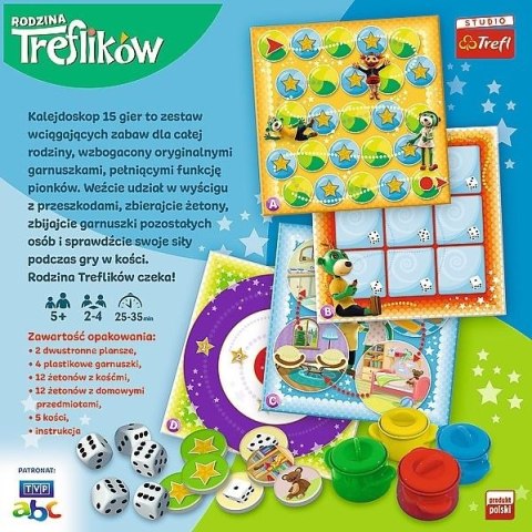 TREFL 01922 Gra Kalejdoskop 15 Trefliki*