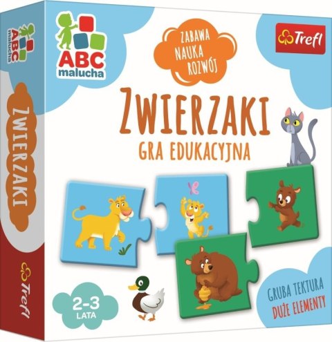 TREFL 01940 Gra Zwierzaki ABC Malucha*