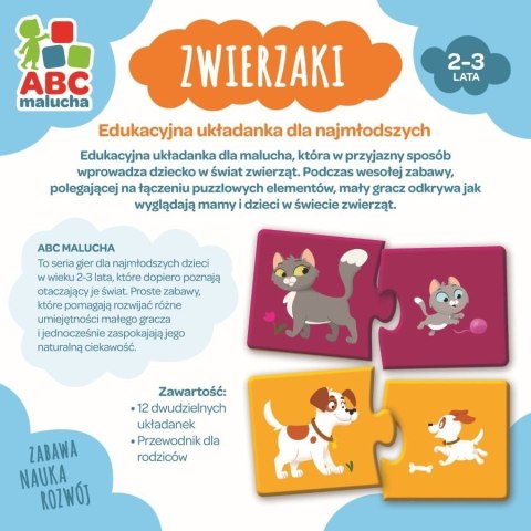 TREFL 01940 Gra Zwierzaki ABC Malucha*