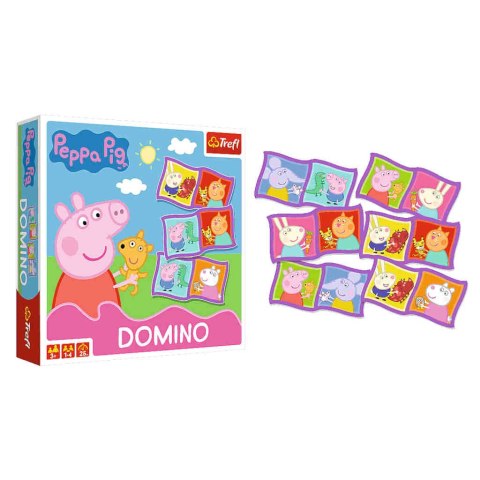 TREFL 02066 Gra Domino Świnka Peppa*