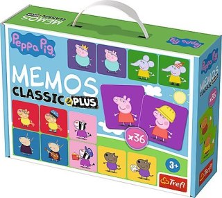 TREFL 02270 Gra Memos Classic&plus Świnka Peppa