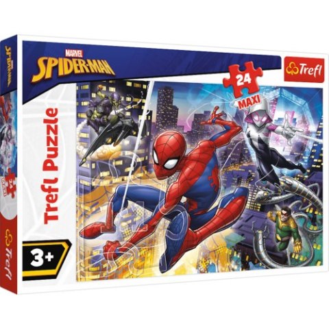 TREFL 14289 Puzzle 24 MAXI Nieustraszony Spider-Man* TREFL 14289 Puzzle 24 MAXI Nieustraszony Spider-Man*