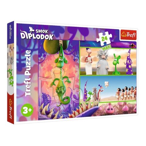 TREFL 14374 Puzzle 24 MAXI Smerfny dzień TREFL 14374 Puzzle 24 MAXI Smerfny dzień