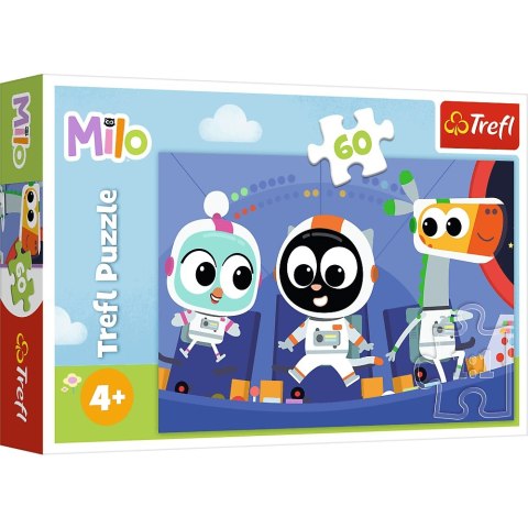 TREFL 17398 Puzzle 60 Czas poznać Milo TREFL 17398 Puzzle 60 Czas poznać Milo