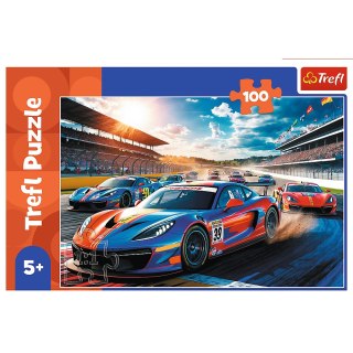 TREFL 17403 Puzzle 100 Szybka wyścigówka