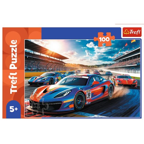 TREFL 17403 Puzzle 100 Szybka wyścigówka TREFL 17403 Puzzle 100 Szybka wyścigówka