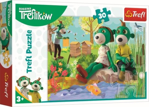 TREFL 18265 Puzzle 30 el. Trefliki nad stawem TREFL 18265 Puzzle 30 el. Trefliki nad stawem