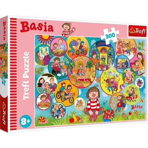 TREFL 23009 Puzzle 300 Wesoły dzień Basi TREFL 23009 Puzzle 300 Wesoły dzień Basi