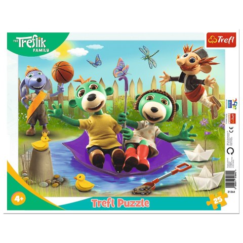 TREFL 31364 Puzzle 25 Ramkowe - Pomysłowe Trefliki TREFL 31364 Puzzle 25 Ramkowe - Pomysłowe Trefliki
