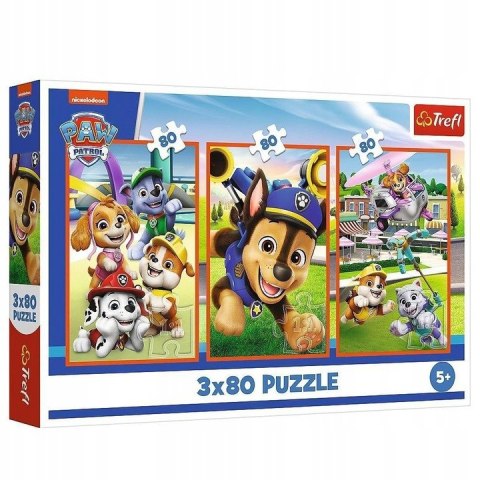 TREFL 34886 Puzzle 3x80 Psia zgraja / Paw Patrol TREFL 34886 Puzzle 3x80 Psia zgraja / Paw Patrol