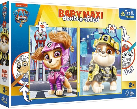 TREFL 43004 Puzzle Baby MAXI 2x10 Radosna drużyna Psiego Patrolu TREFL 43004 Puzzle Baby MAXI 2x10 Radosna drużyna Psiego Patrolu