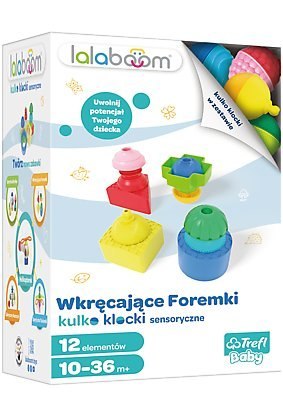TREFL LALABOOM 61466 Wkręcające Foremki TREFL LALABOOM 61466 Wkręcające Foremki