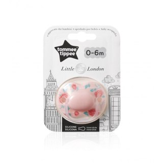 TT 43340950 Smoczek uspokajający 0-6 LITTLE LONDON GIRL PROMOCJA + smoczek gratis!