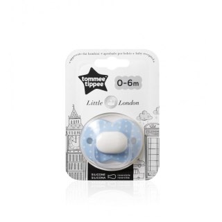 TT 43341050 Smoczek uspokajający 0-6 LITTLE LONDON BOY PROMOCJA +smoczek gratis!