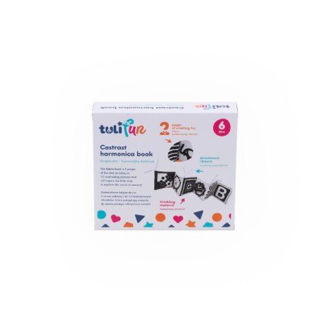 TULI FUN TF 50723 Książeczka harmonijka kontrast TULI FUN TF 50723 Książeczka harmonijka kontrast