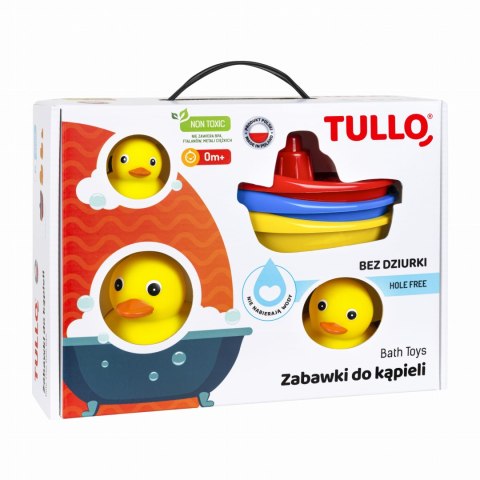 TULLO 516 Zabawki do kąpieli 6szt.bez dziurki higieniczne TULLO 516 Zabawki do kąpieli 6szt.bez dziurki higieniczne