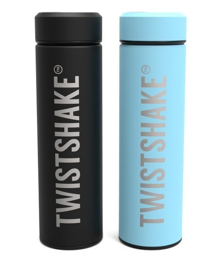 TWISTSHAKE 78113 Termos Hot or Cold Bottle Black 420 ml TWISTSHAKE 78113 Termos Hot or Cold Bottle Black 420 ml