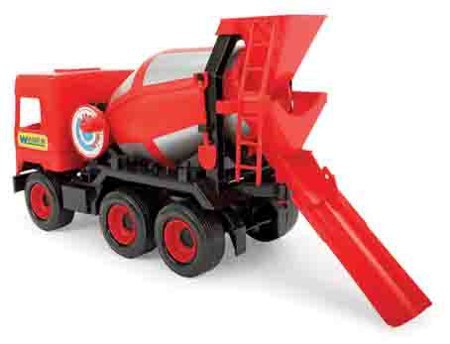 WADER 32114 Middle Truck - Betoniarka czerwona WADER 32114 Middle Truck - Betoniarka czerwona