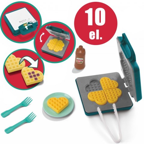WOOPIE 46682 Gofrownica Zestaw Kuchenne Jedzenie 10 el WOOPIE 46682 Gofrownica Zestaw Kuchenne Jedzenie 10 el