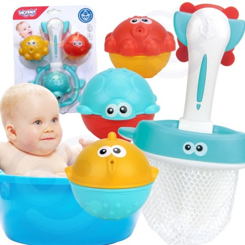 WOOPIE 47870 Zestaw do Kąpieli Łowienie Rybek 4 el WOOPIE 47870 Zestaw do Kąpieli Łowienie Rybek 4 el