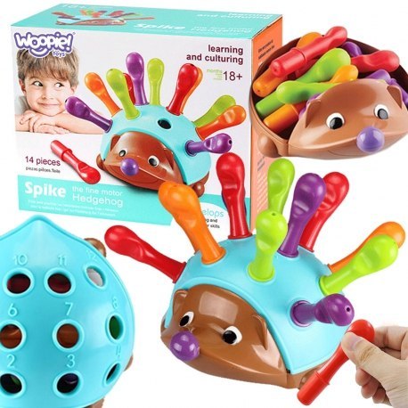 WOOPIE 48396 Gra zręcznościowa Jeżyk sorter Montessori WOOPIE 48396 Gra zręcznościowa Jeżyk sorter Montessori