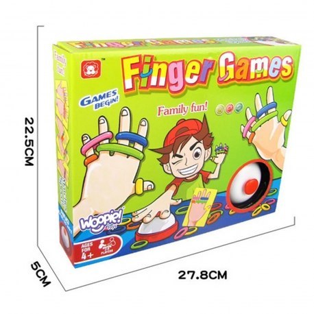 WOOPIE 48761 Gra zręcznościowa Kolorowe Gumki WOOPIE 48761 Gra zręcznościowa Kolorowe Gumki