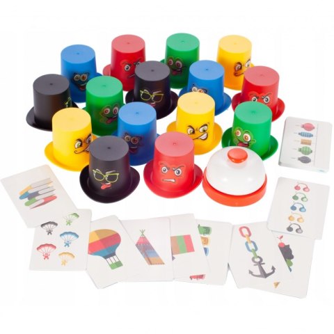 WOOPIE 48778 Gra zręcznościowa Szybkie Kapelusze WOOPIE 48778 Gra zręcznościowa Szybkie Kapelusze