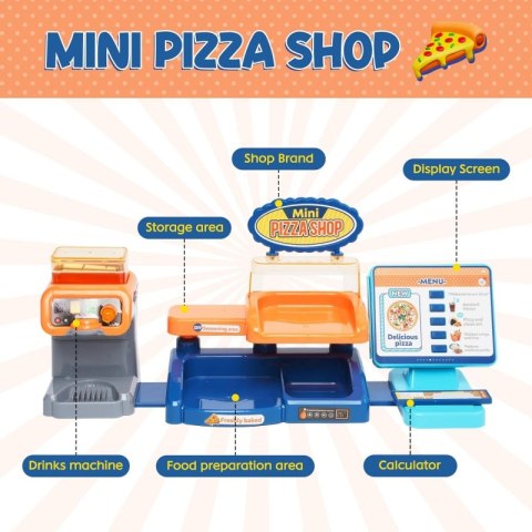 WOOPIE 49027 Sklep Restauracja Fast Food Mini Pizza WOOPIE 49027 Sklep Restauracja Fast Food Mini Pizza