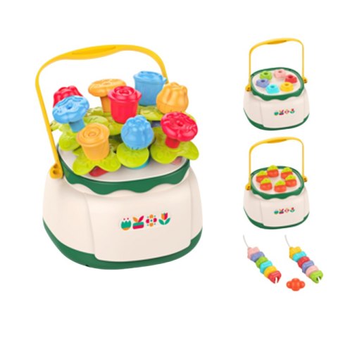 WOOPIE 49591 Koszyk kwiatów Sorter układanka edukacyjna WOOPIE 49591 Koszyk kwiatów Sorter układanka edukacyjna