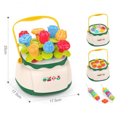 WOOPIE 49591 Koszyk kwiatów Sorter układanka edukacyjna WOOPIE 49591 Koszyk kwiatów Sorter układanka edukacyjna
