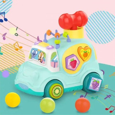 WOOPIE 49621 Samochodzik Muzyczny sorter niebieski WOOPIE 49621 Samochodzik Muzyczny sorter niebieski