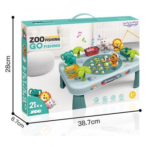 WOOPIE 507730 Łowienie Ryb Interaktywny stolik zielony WOOPIE 507730 Łowienie Ryb Interaktywny stolik zielony