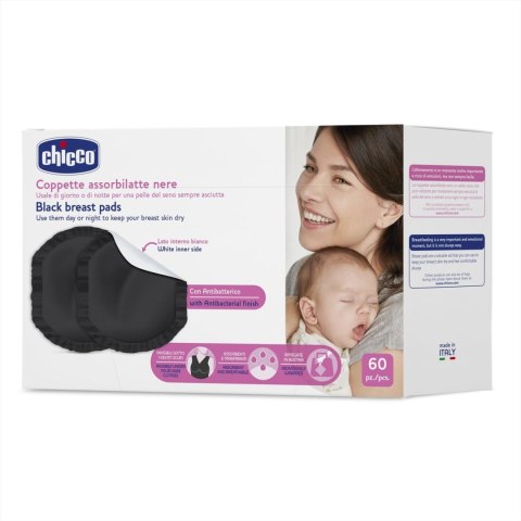 CHICCO 00061773900000 Wkładki laktacyjne 60 szt czarne CHICCO 00061773900000 Wkładki laktacyjne 60 szt czarne