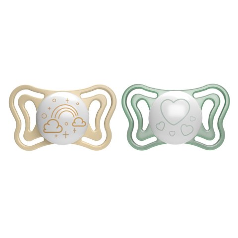 CHICCO 00071037410000 Smoczek PHYSIO LIGHT 2-6M sil 2 szt LUMI CHICCO 00071037410000 Smoczek PHYSIO LIGHT 2-6M sil 2 szt LUMI