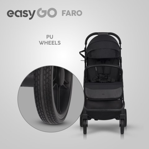 EASY GO Wózek dziecięcy FARO EBONY BLACK