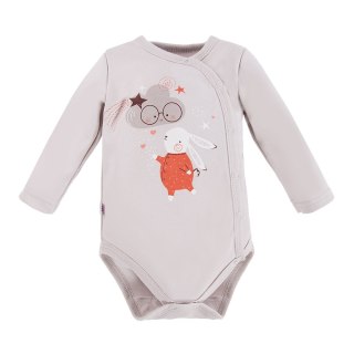 EWA 728357 MELLOW Body dł. rozpinane szare 50